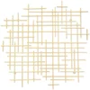 Wall Plaques-Kirkland's Home Inigo Abstract Linear Wall Plaque Gold