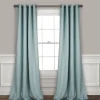 Curtains & Drapes-Kirkland's Home Insulated Blackout Curtain Panel Set, 108 In. Blue
