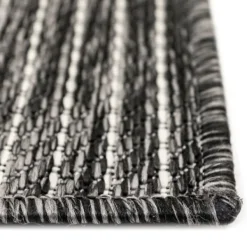 Outdoor Rugs-Kirkland's Home Intertwine Indoor/Outdoor Area Rug, 7X9 Black