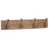 Hooks-Kirkland's Home Intricate Carved Diamond Wood Wall Hooks
