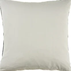 Pillows-Kirkland's Home Intricate Medallion Navy And Cream Pillow Blue/White