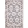 Outdoor Rugs-Kirkland's Home Irene Gray Daffodil Outdoor Area Rug, 6X9 Gray/White