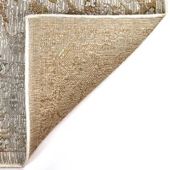 Outdoor Rugs-Kirkland's Home Irene Yellow Daffodil Outdoor Area Rug, 4X7 Ivory/Yellow