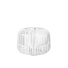 Lanterns-Kirkland's Home Irma Steel Small Open Rods Lantern White