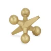 Statues & Figurines-Kirkland's Home Iron Jack Sculpture, 4 In. Gold