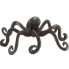 Statues & Figurines-Kirkland's Home Iron Octopus Statue Black