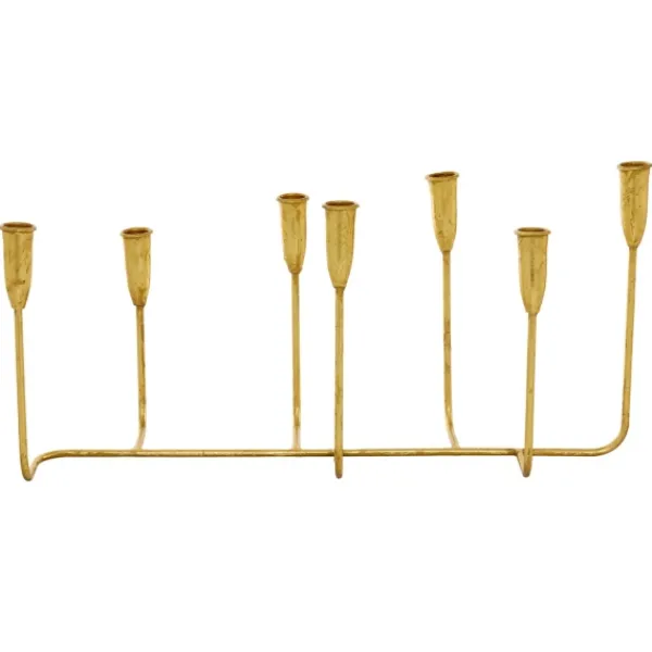 Candle Holders-Kirkland's Home Iron Taper Candle Holder Gold