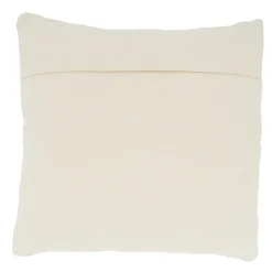 Pillows-Kirkland's Home Ivory Diamond Woven Textured Polyester Pillow