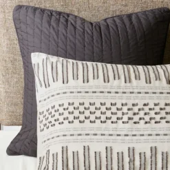 Comforters-Kirkland's Home Ivory Jacquard King 3-Pc. Comforter Set Tan/Ivory