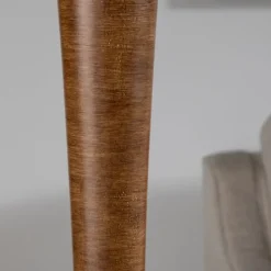 Floor Lamps-Kirkland's Home Janis Bronze And Teal Velvet Floor Lamp Blue