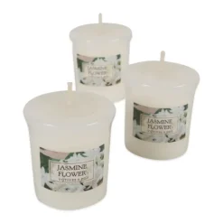 Candles-Kirkland's Home Jasmine Flower Votive Candles, Set Of 8 White