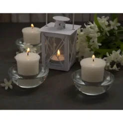 Candles-Kirkland's Home Jasmine Flower Votive Candles, Set Of 8 White