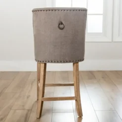 Bar Stools & Counter Height Stools-Kirkland's Home Julia Counter Stool Gray