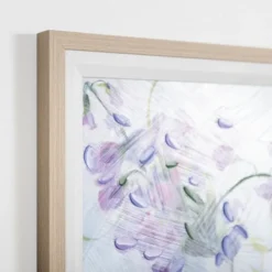 Framed Art-Kirkland's Home July Larkspur Framed Art Print Purple/Blue/Gray