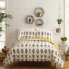 Quilts-Kirkland's Home Justina Blakeney Beaded 3-Pc. Full/Queen Quilt Set Ivory/Black/Yellow
