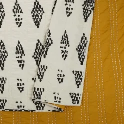 Quilts-Kirkland's Home Justina Blakeney Beaded 3-Pc. King Quilt Set Ivory/Gray/Yellow