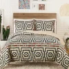 Quilts-Kirkland's Home Justina Blakeney Black Hypnotic King Quilt Set Black/White