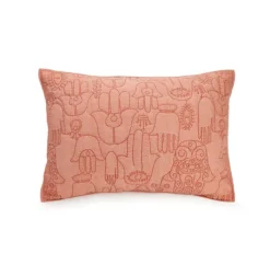 Quilts-Kirkland's Home Justina Blakeney Blush Hamsa Queen Quilt Set Pink