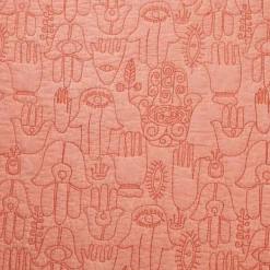 Quilts-Kirkland's Home Justina Blakeney Blush Hamsa Queen Quilt Set Pink