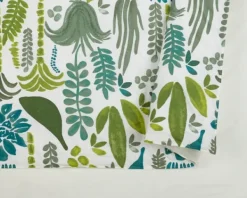 Duvets-Kirkland's Home Justina Blakeney Green Jardin Queen Duvet Set Green/Blue/White