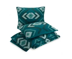Quilts-Kirkland's Home Justina Blakeney Midway 3-Pc. Full/Queen Quilt Set Blue