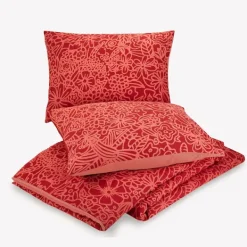 Duvets-Kirkland's Home Justina Blakeney Nature 3-Pc. Queen Duvet Set Red