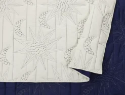 Quilts-Kirkland's Home Justina Blakeney Sun & Moon Twin Quilt Set Ivory/Blue