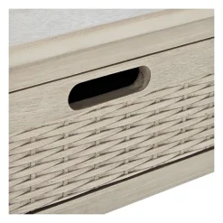 Accent & End Tables-Kirkland's Home Karson Carved Turned Legs Accent Table Gray
