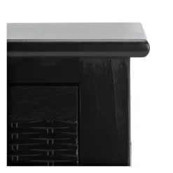 Accent & End Tables-Kirkland's Home Karson Carved Turned Legs Accent Table Black