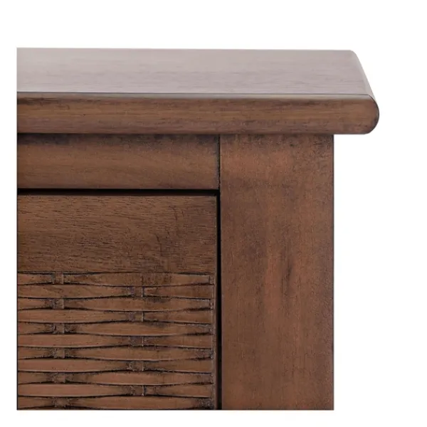 Accent & End Tables-Kirkland's Home Karson Carved Turned Legs Accent Table Brown