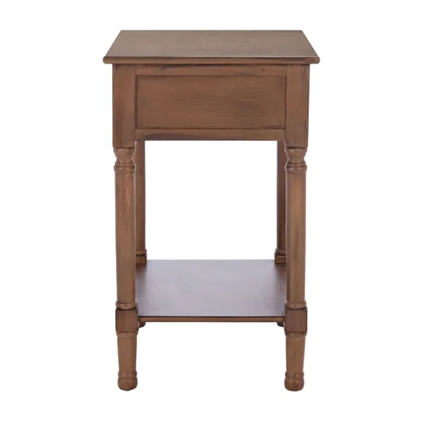 Accent & End Tables-Kirkland's Home Karson Carved Turned Legs Accent Table Brown