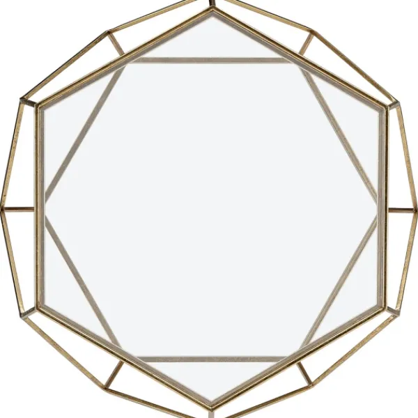 Coffee Tables-Kirkland's Home Kate Round Metal Coffee Table Gold
