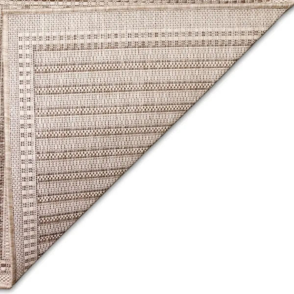 Outdoor Rugs-Kirkland's Home Kaya Natural Gradient Indoor/Outdoor Runner, 2X7 Tan