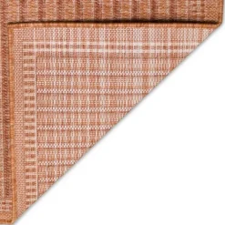 Outdoor Rugs-Kirkland's Home Kaya Rust Gradient Indoor/Outdoor Area Rug, 6X9 Orange