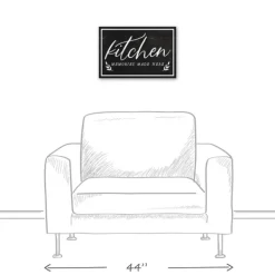 Wall Quotes & Signs-Kirkland's Home Kitchen Memories Canvas Wall Plaque Black/White
