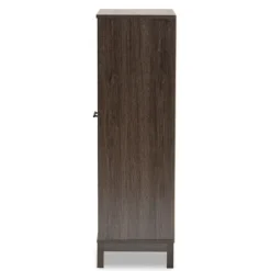 Cabinets & Sideboards-Kirkland's Home Kitredge Dark Wine Cabinet Brown
