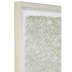 Framed Art-Kirkland's Home Knotted String 2-Pc. Shadow Box Set Green/Blue/White