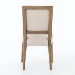 Dining Chairs-Kirkland's Home Kurt Natural Linen Dining Chair Ivory