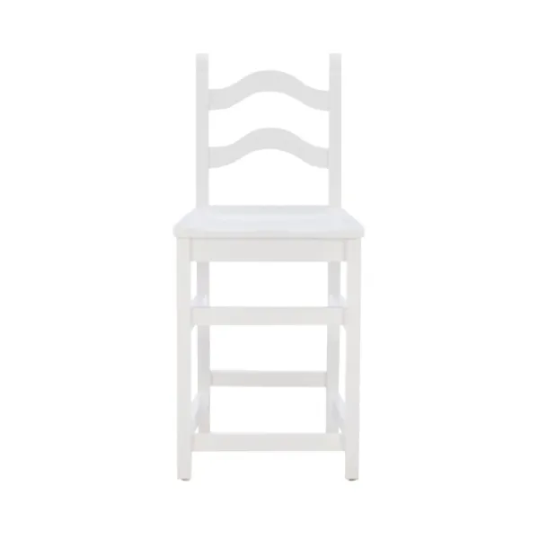 Bar Stools & Counter Height Stools-Kirkland's Home Ladder Back Counter Stools, Set Of 2 White