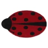 Doormats-Kirkland's Home Ladybug Shaped Doormat Red/Black