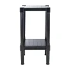 Accent & End Tables-Kirkland's Home Landry Carved Legs Accent Table Black