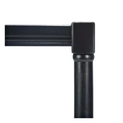Accent & End Tables-Kirkland's Home Landry Carved Legs Accent Table Black