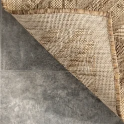 Outdoor Rugs-Kirkland's Home Landy Aztec Outdoor Rug, 5X8 Tan