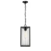 Outdoor Lighting-Kirkland's Home Lantern Outdoor Pendant Light Black