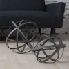 Decorative Accents-Kirkland's Home Large Folding Metal Orb Gray