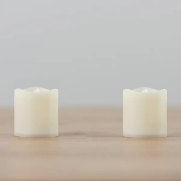 Flameless Candles-Kirkland's Home Led Votive Candles, Set Of 2 White