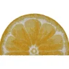 Doormats-Kirkland's Home Lemon Slice Doormat Yellow