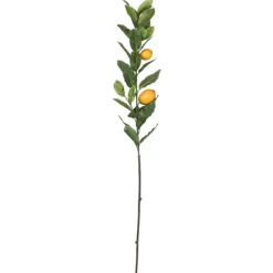Stems & Bouquets-Kirkland's Home Lemon Tree Branch Stem Spray, 48 In. Green/Yellow