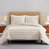 Duvets-Kirkland's Home Liam Striped Full/Queen 3-Pc. Duvet Set Ivory/Blue