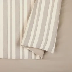 Duvets-Kirkland's Home Liam Striped King 3-Pc. Duvet Set Ivory/Blue